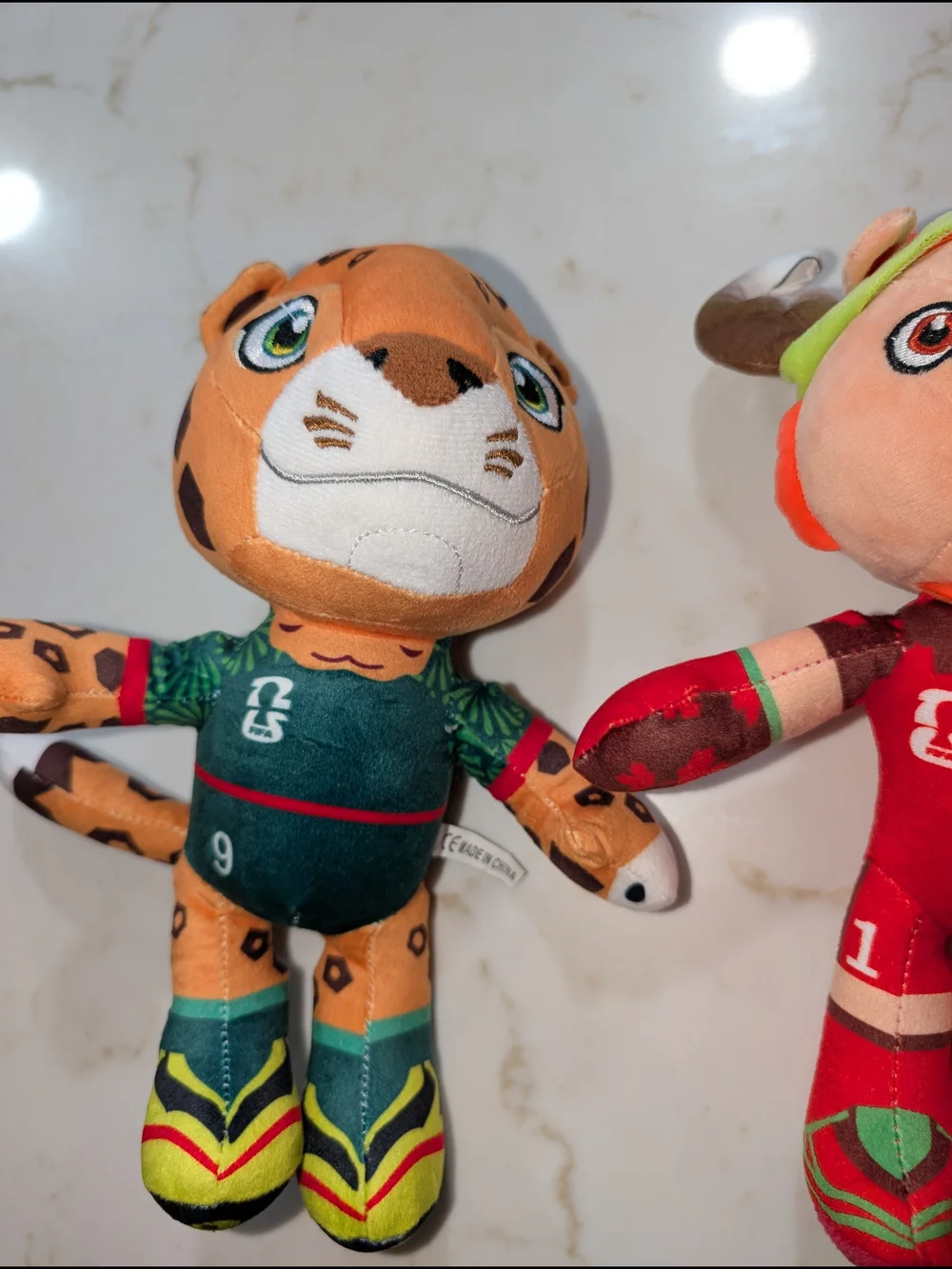 ~2026 World Cup Mascots Plush Toys Set, 8 Inch Soft Mascot Dolls, Gift for Fans